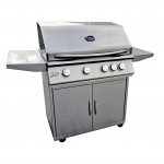 RCS Premier Series 40-Inch 5-Burner Propane Gas Grill With Rear Infrared Burner - RJC40A-LP New
