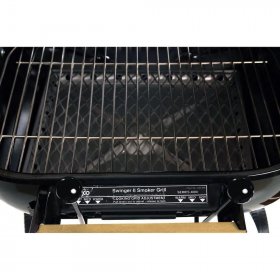 Americana by Meco Charcoal BBQ Grill With Wheels - Black - 4100 New