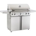 American Outdoor Grill L-Series 36-Inch 3-Burner Propane Gas Grill W/ Rotisserie & Single Side Burner - 36PCL New