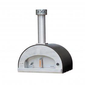 Bella Grande 32-Inch Outdoor Wood Fired Pizza Oven - Black - BEGD32B New