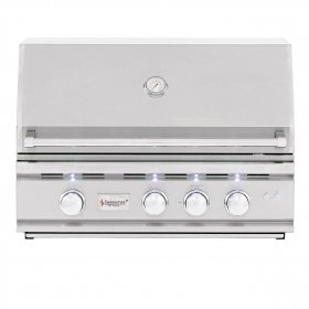 Summerset TRL 32-Inch 3-Burner Built-In Natural Gas Grill With Rotisserie - TRL32-NG New