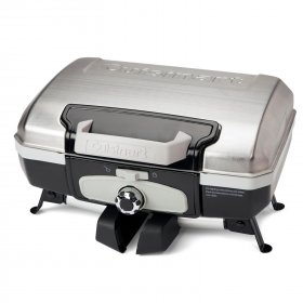 Cuisinart Petit Gourmet Tabletop Gas Grill - Stainless Steel - CGG-180T New