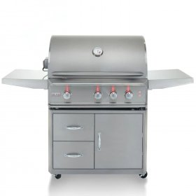 Blaze Professional LUX 34-Inch 3-Burner Propane Gas Grill With Rear Infrared Burner - BLZ-3PRO-LP New