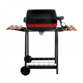 Americana by Meco 1500 Watt Electric Grill With Fold Down Side Tables - 9325U8.181 New