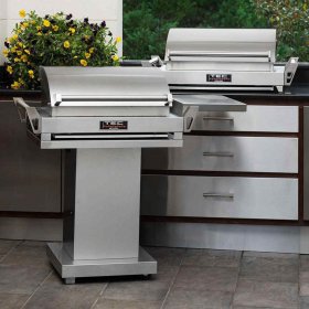 TEC G-Sport FR 30-Inch Infrared Natural Gas Grill On Stainless Pedestal New