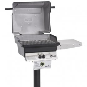 PGS T-Series T30 Commercial Cast Aluminum Natural Gas Grill With Timer On In-Ground Post New