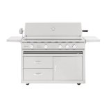 Summerset TRL Deluxe 44-Inch 4-Burner Natural Gas Grill With Rotisserie - TRLD44A-NG New