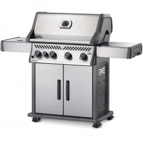 Napoleon Rogue XT 525 SIB Propane Gas Grill with Infrared Side Burner - Stainless Steel - RXT525SIBPSS-1 New