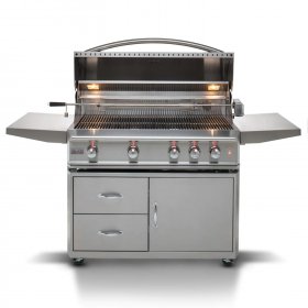Blaze Professional LUX 44-Inch 4-Burner Propane Gas Grill With Rear Infrared Burner - BLZ-4PRO-LP New