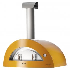 Alfa Allegro 39-Inch Outdoor Countertop Wood-Fired Pizza Oven - Yellow - FXALLE-LGIA-T New