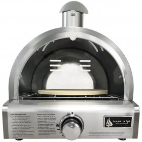 Mont Alpi Portable Propane Gas Outdoor Pizza Oven - MAPZ-SS New
