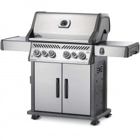 Napoleon Rogue SE 525 RSIB Propane Gas Grill with Infrared Rear & Side Burners - Stainless Steel - RSE525RSIBPSS-1 New