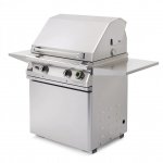 PGS T-Series Commercial 30-Inch Natural Gas Grill On Pedestal With Timer - S27TNG New