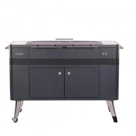 Everdure By Heston Blumenthal HUB 54-Inch Charcoal Grill With Rotisserie & Electronic Ignition - HBCE2BUS New