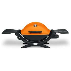 Weber Q 1200 Portable Propane Gas Grill - Orange - 51190001 New