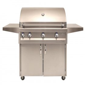Artisan Professional 36-Inch 3-Burner Freestanding Natural Gas Grill With Rotisserie - ARTP-36C-NG New