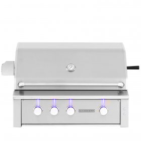 Summerset Alturi 36-Inch 3-Burner Built-In Natural Gas Grill With Stainless Steel Burners & Rotisserie - ALT36T-NG New