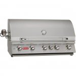 Bull Brahma 38-Inch 5-Burner Built-In Propane Gas Grill With Rotisserie - 57568 New