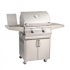 Fire Magic Aurora A430S 24-Inch Propane Gas Grill With Side Burner And Analog Thermometer - A430S-7EAP-62 New