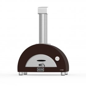 Alfa One 23-Inch Outdoor Countertop Wood-Fired Pizza Oven - Copper - FXONE-LRAM New