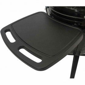 Primo All-In-One Oval Large 300 Ceramic Kamado Grill With Cradle, Side Shelves, And Stainless Steel Grates - PGCLGC (2021) New