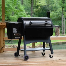 Victory 35-Inch Wood Pellet Grill with front shelf - BBQ-PG New