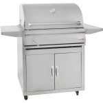 Blaze 32-Inch Stainless Steel Charcoal Grill With Adjustable Charcoal Tray - BLZ-4-CHAR New