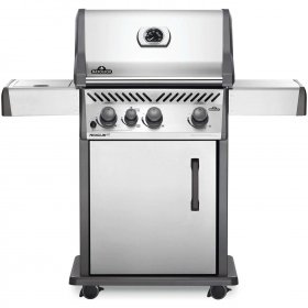 Napoleon Rogue XT 425 SIB Propane Gas Grill with Infrared Side Burner - Stainless Steel - RXT425SIBPSS-1 New