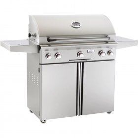 American Outdoor Grill T-Series 36-Inch 3-Burner Propane Gas Grill W/ Rotisserie & Single Side Burner - 36PCT New