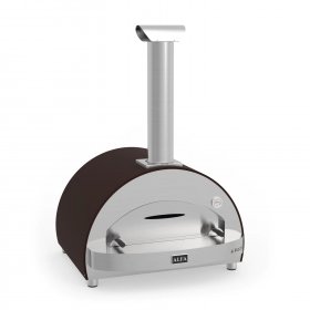 Alfa 4 Pizze 31-Inch Outdoor Countertop Wood-Fired Pizza Oven - Copper - FX4P-LRAM-T New